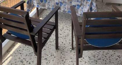 Sunny apartment 50sqm outdoor terrace & sea view