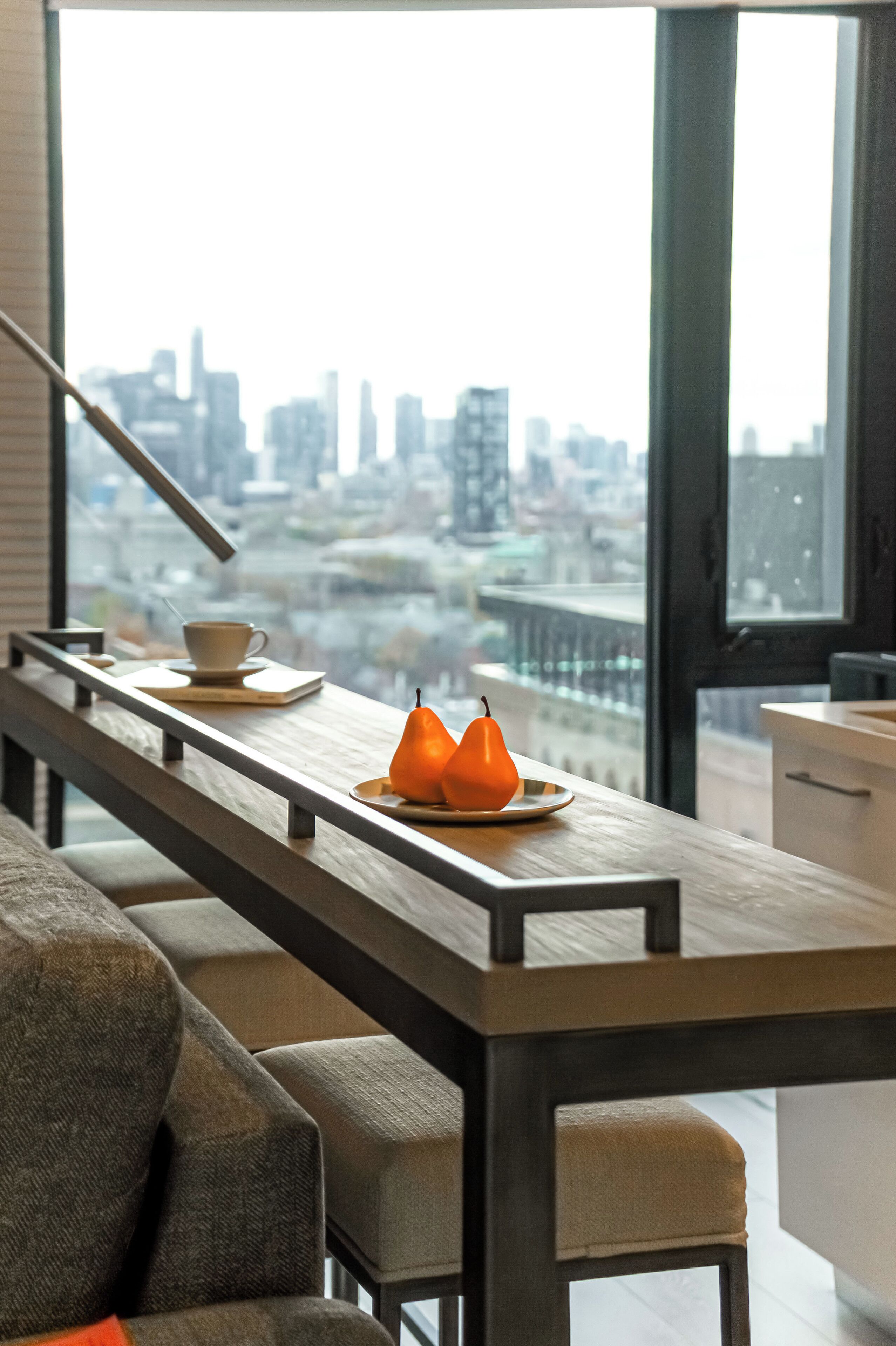 Condo Premium, vista a la ciudad | Cortinas blackout, wifi gratis y ropa de cama 