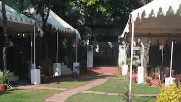 Deluxe Tent, 1 Bedroom, Air conditioning, Mountain View | Laptop workspace, free WiFi