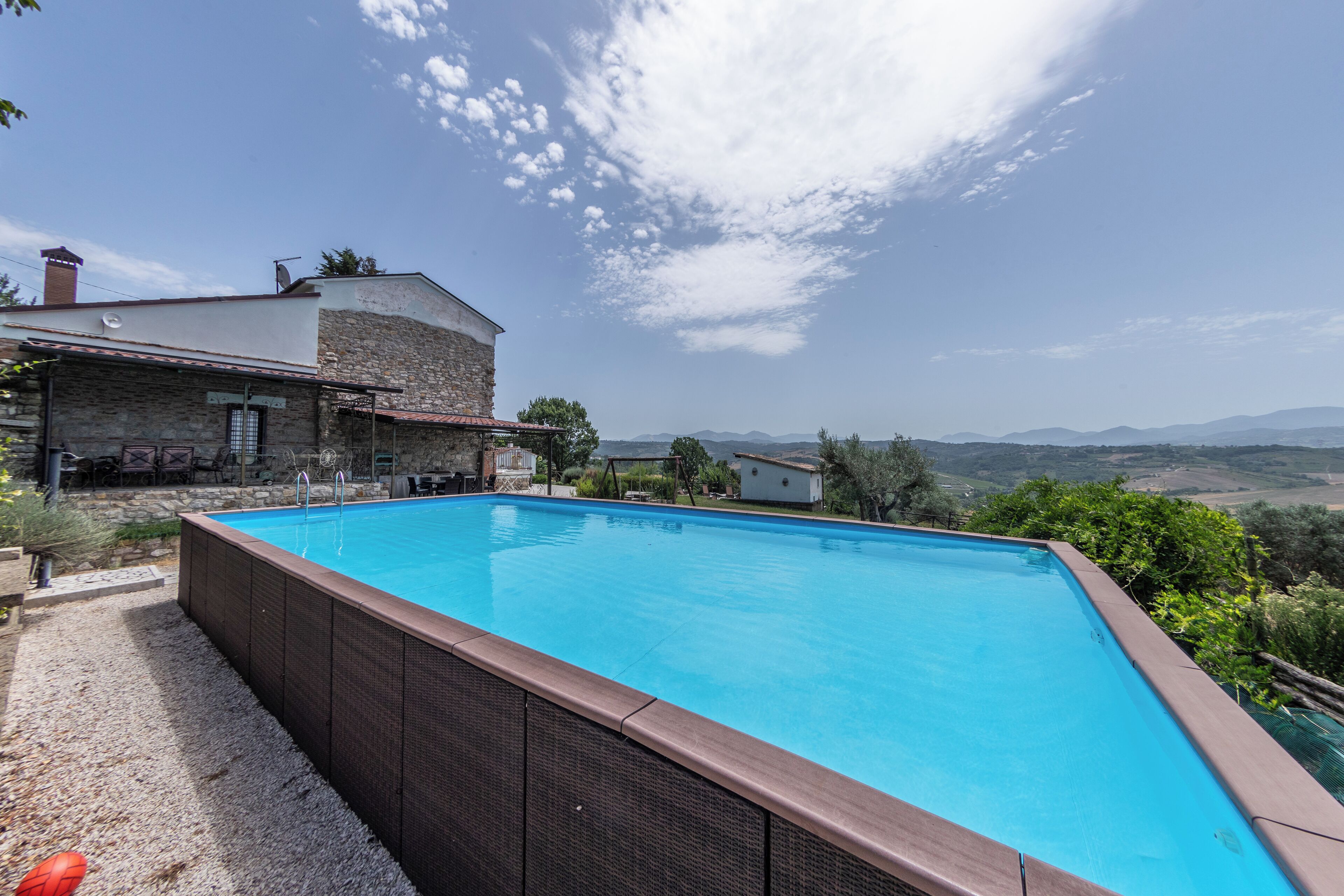 Seasonal outdoor pool