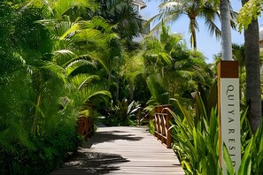 Overnattingsstedets uteområder