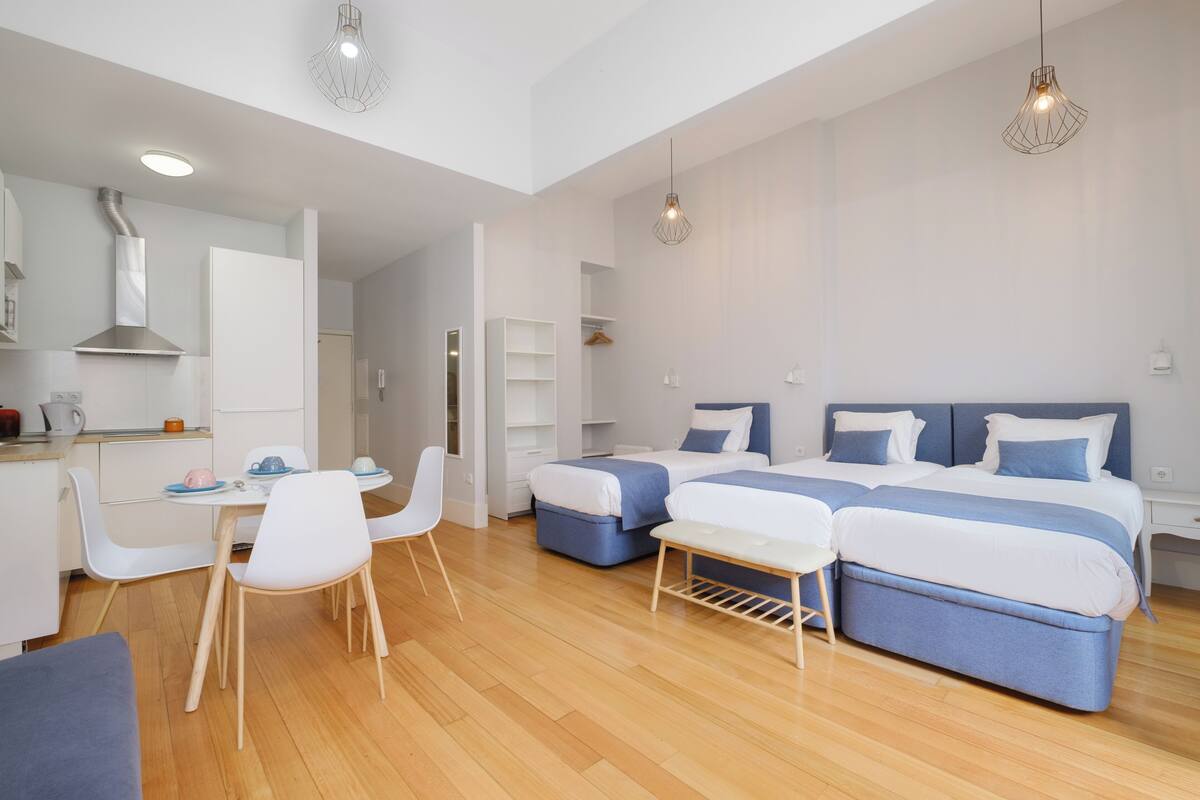 Blackout drapes, soundproofing, iron/ironing board, WiFi (free)