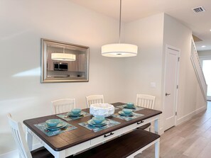 Dining - TR1399 – Modern 3BR home with Private Pool near Disney - 8 guests (Clermont)