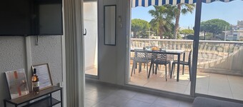 La Goélette - Appartement une chambre avec terrasse proche de la mer