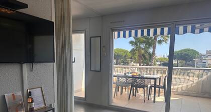 La Goélette - Appartement une chambre avec terrasse proche de la mer