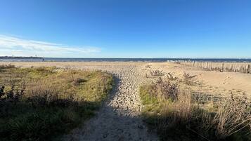 Accommodatie ligt op het strand