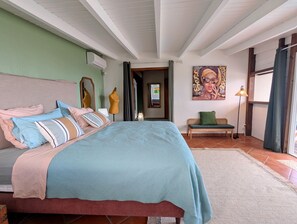 4 bedrooms, iron/ironing board, free WiFi, bed sheets - Villa Rêve leeward, facing the sunset (Bouillante)