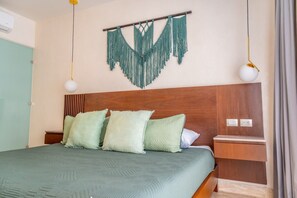 1 chambre, accès au Wi-Fi (inclus), literie fournie