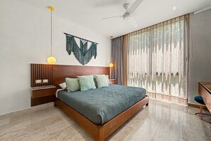 1 bedroom, WiFi (free), bed sheets - Lux 1BR w/ Rooftop Pool, Close to Beach (Tulum)