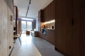 Interior - Łódź Narutowicza Studio - Parking, Balcony, A/C - by Rentujemy (Lódz)