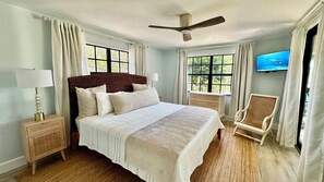 3 makuuhuonetta, työpöytä, silitysrauta/-lauta, ilmainen Wi-Fi