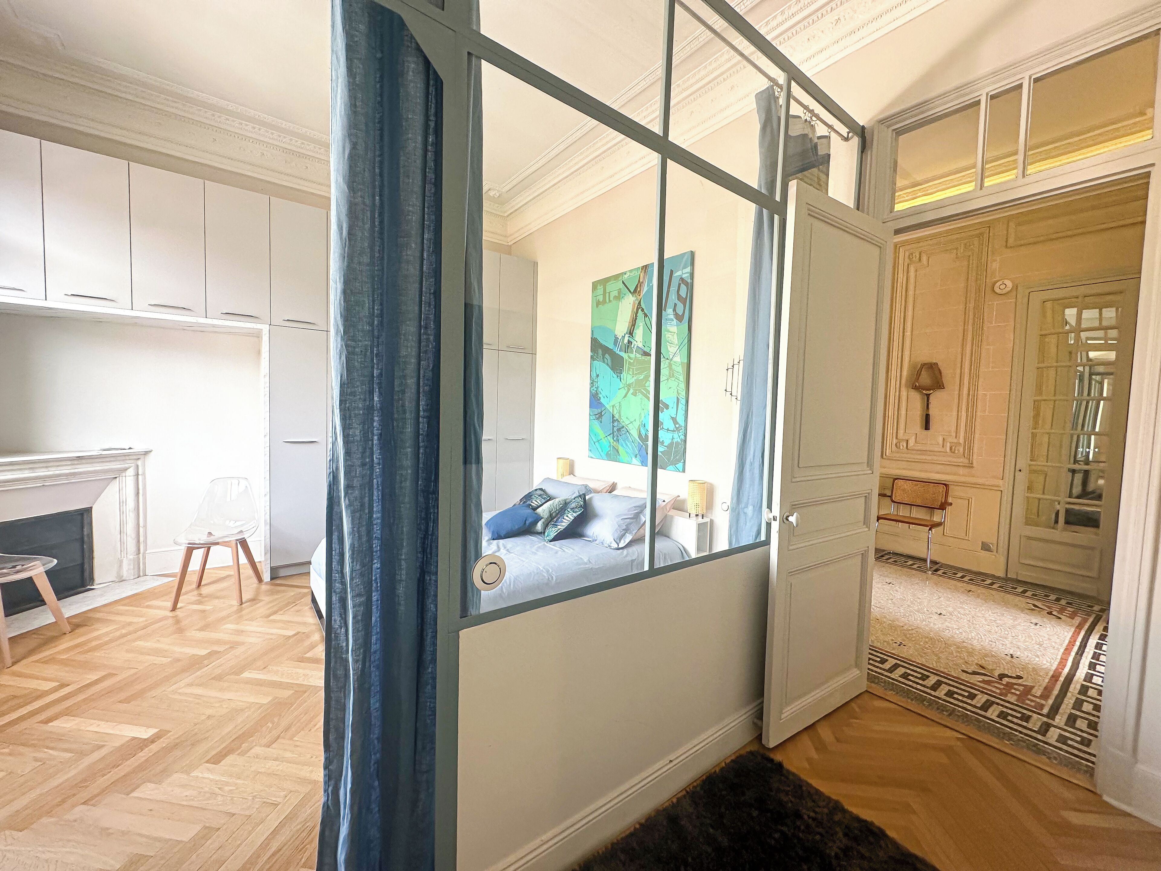 1 chambre, fer et planche à repasser, Wi-Fi gratuit, draps fournis