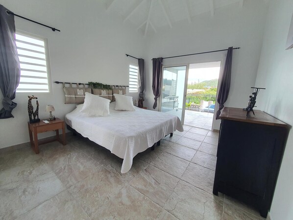 1 bedroom, iron/ironing board, travel crib, free WiFi