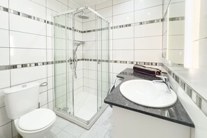 Hair dryer, towels