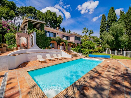 Cubo's Villa Las Capuchinas / piscine privée chauffée / climatisation / vue sur la mer / wifi gratuit