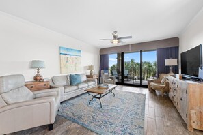 Condo, Multiple Beds (Florencia 107- FlorCabana) | Living area | TV