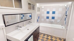 Hair dryer, towels