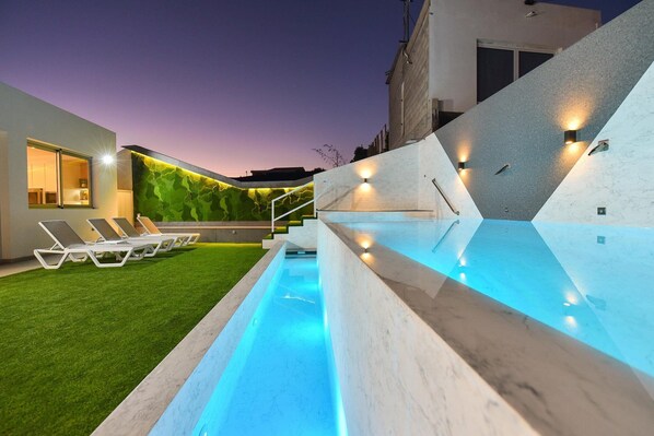 Piscine chauffée