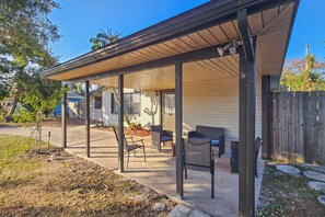 Terrace/patio - 2 Mi to Cocoa Riverfront Park: Home w/ Patio! (Cocoa)