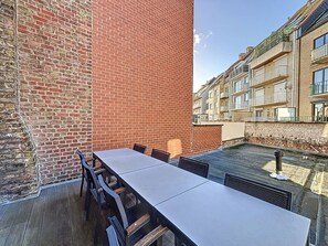 Outdoor dining - Cuberdon - beautiful home in De Panne (De Panne)