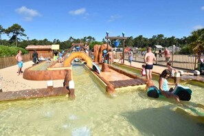 Enjoy thrilling water slides and attractions in this vibrant water park.