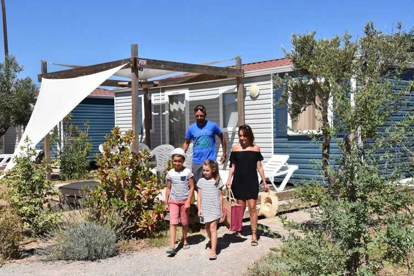 Terrain de l’hébergement 