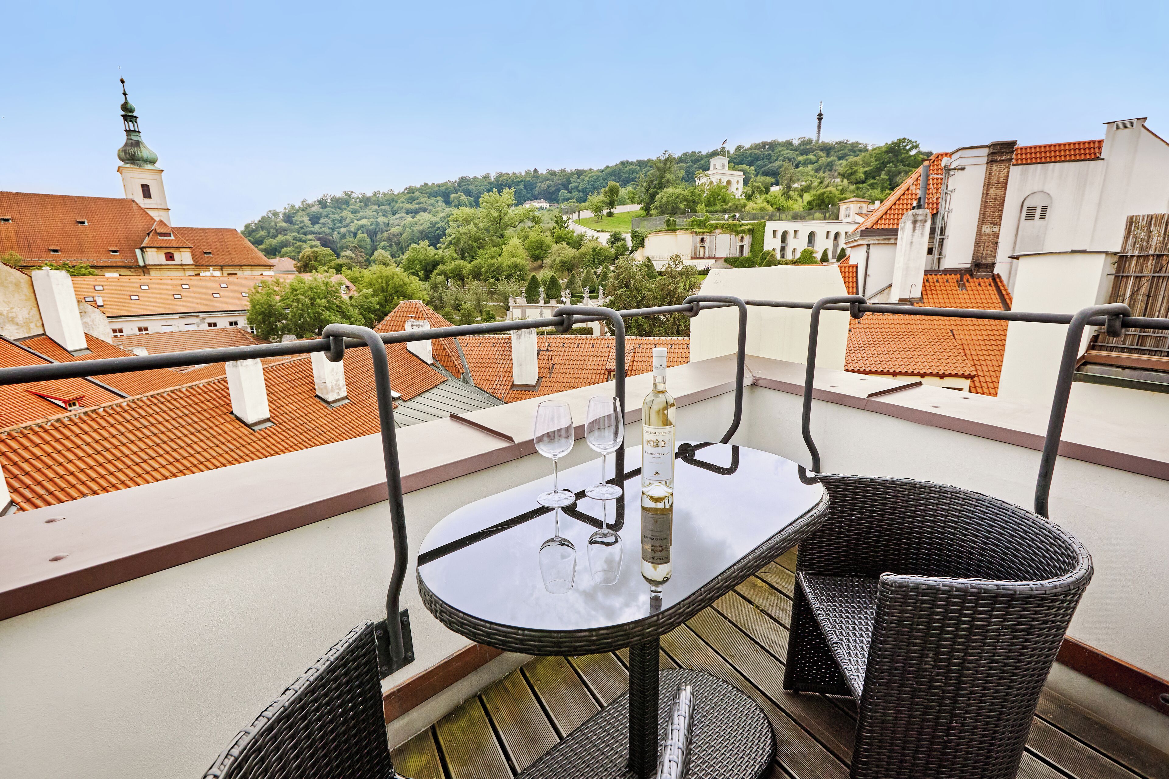 Deluxe-Maisonette, Gartenblick | Terrasse/Patio