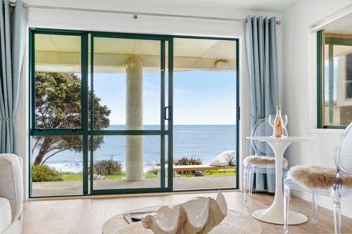 Beachfront Studio with Sea Views