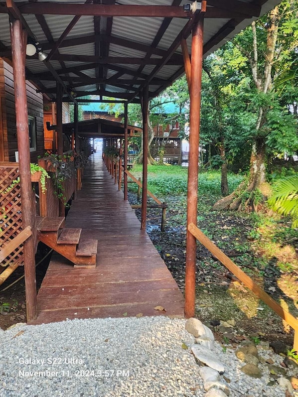 Overnattingsstedets uteområder