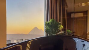 Vue depuis l’hébergement