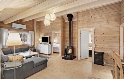 Awesome home in Væggerløse with sauna