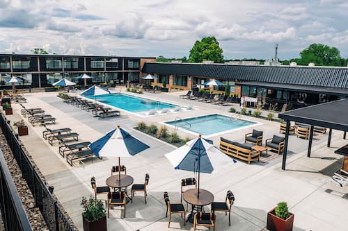Seasonal outdoor pool
