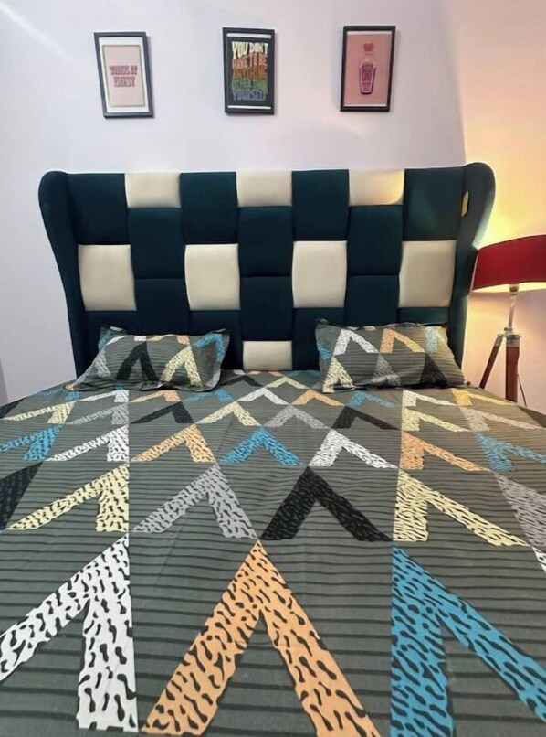 1 soverom, strykejern/-brett, wi-fi og sengetøy