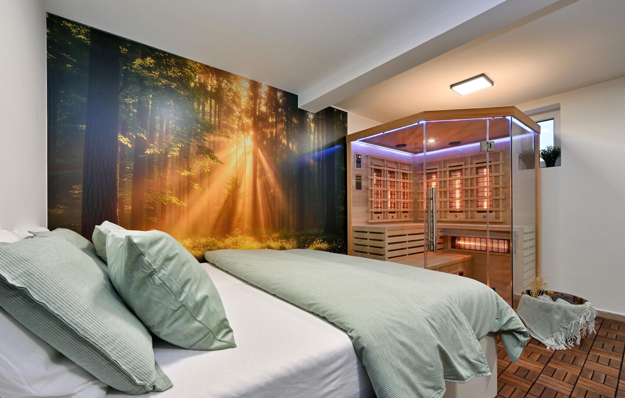 3 chambres, lit parapluie, Wi-Fi gratuit, draps fournis