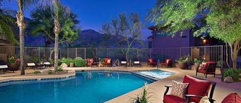 Außenpool, beheizter Pool