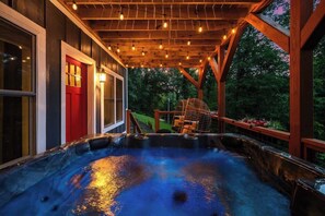 Bain à remous extérieur