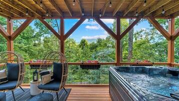 Idromassaggio all'aperto