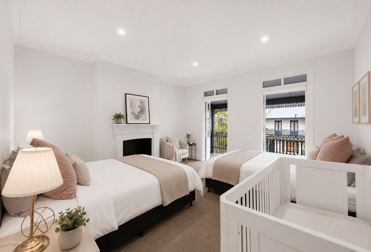 3 bedrooms, iron/ironing board, travel cot, free WiFi