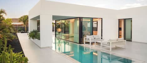 Piscine chauffée