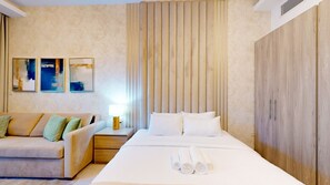 1 Schlafzimmer, Bügeleisen/Bügelbrett, kostenloses WLAN, Bettwäsche