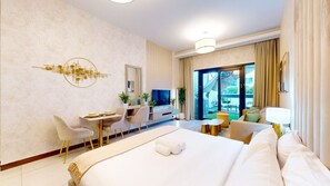 1 Schlafzimmer, Bügeleisen/Bügelbrett, kostenloses WLAN, Bettwäsche