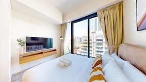 1 bedroom, iron/ironing board, free WiFi, bed sheets