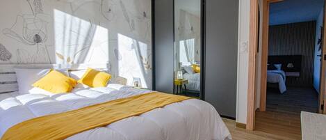 3 habitaciones, cuna de viaje y wifi gratis