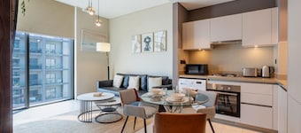 Luxury, Calm 1BR | 12 Min Drive to Downtown Dubai