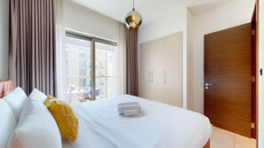 1 Schlafzimmer, Bügeleisen/Bügelbrett, kostenloses WLAN, Bettwäsche