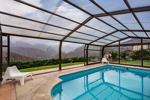 Pool - Country House 'La Cerra' with Mountain View, Private Pool and Wi-Fi (Lena)