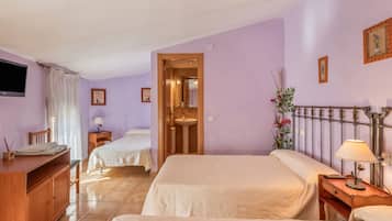 10 habitaciones, wifi gratis y ropa de cama