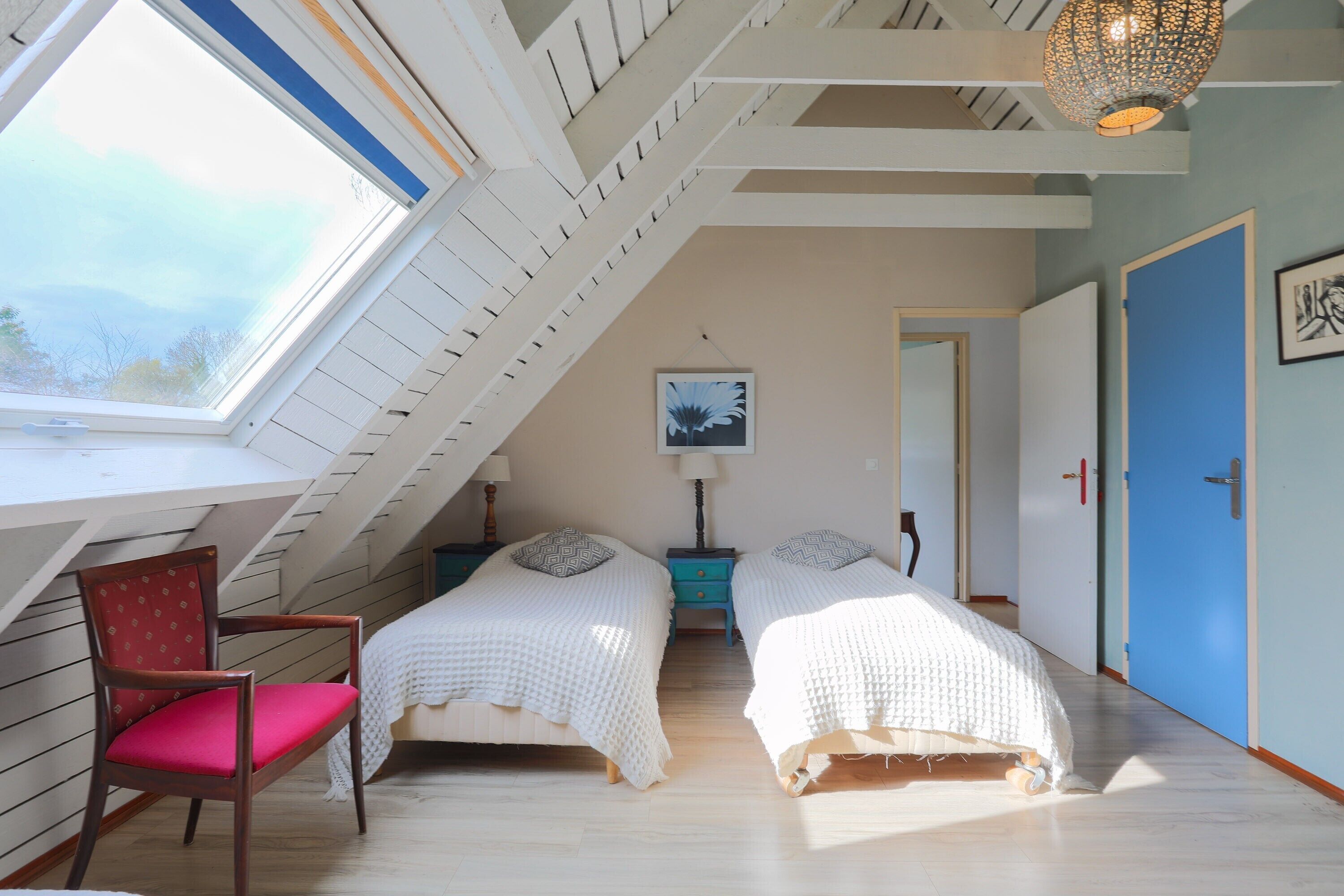 2 chambres, Wi-Fi gratuit, draps fournis