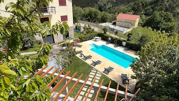 Una piscina riscaldata