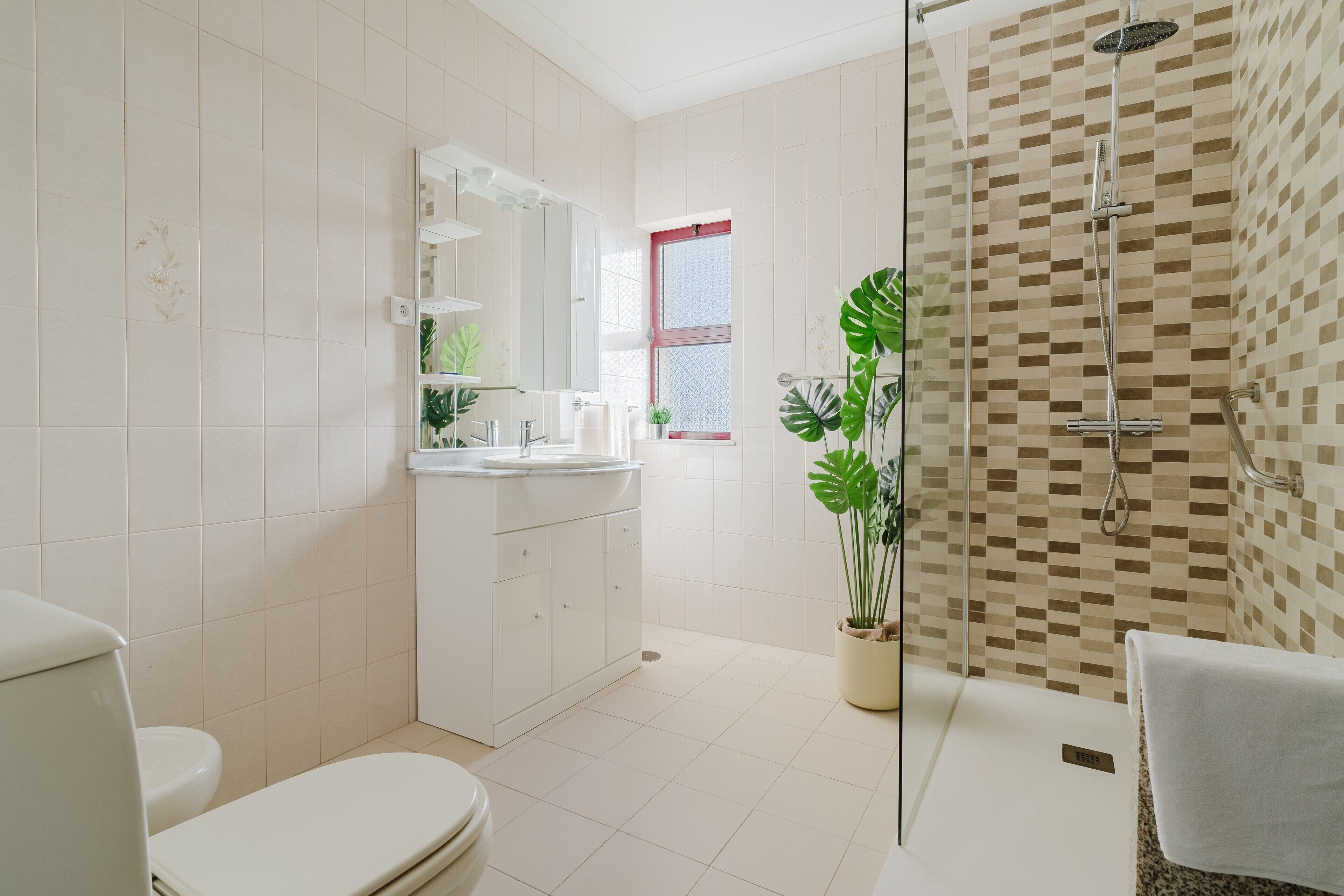 Dusche, Handtücher